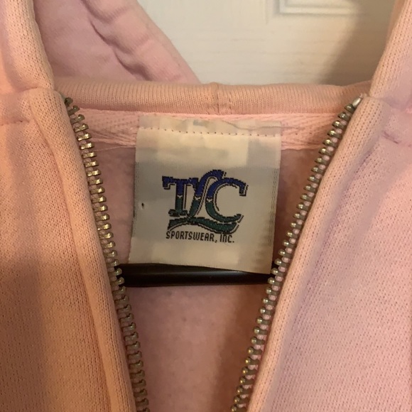 Pink Hooded Sweatshirt with M and Camp MiVoden - Picture 2 of 6